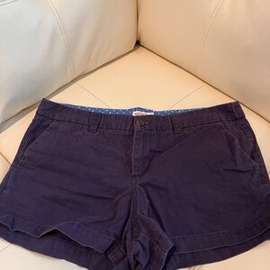 Merona Dark Navy Cotton Bermuda Shorts